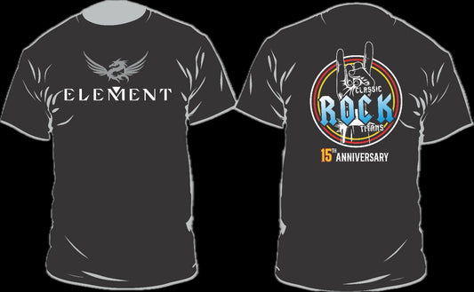 Element Black T-Shirt 15th Anniversary