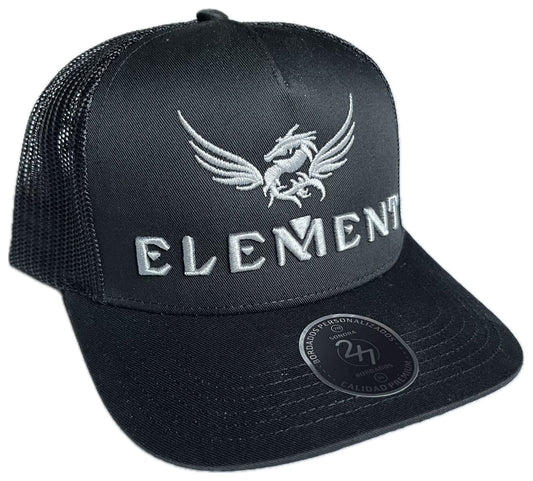 Element Black Hat Curva Ajustable Snapback